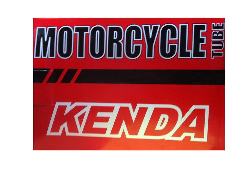 كيندا Kenda 4.00/4.10-18 (100/100-18) أنبوب دراجة نارية مع ساق صمام معدني TR-6 مستقيم - Image 2